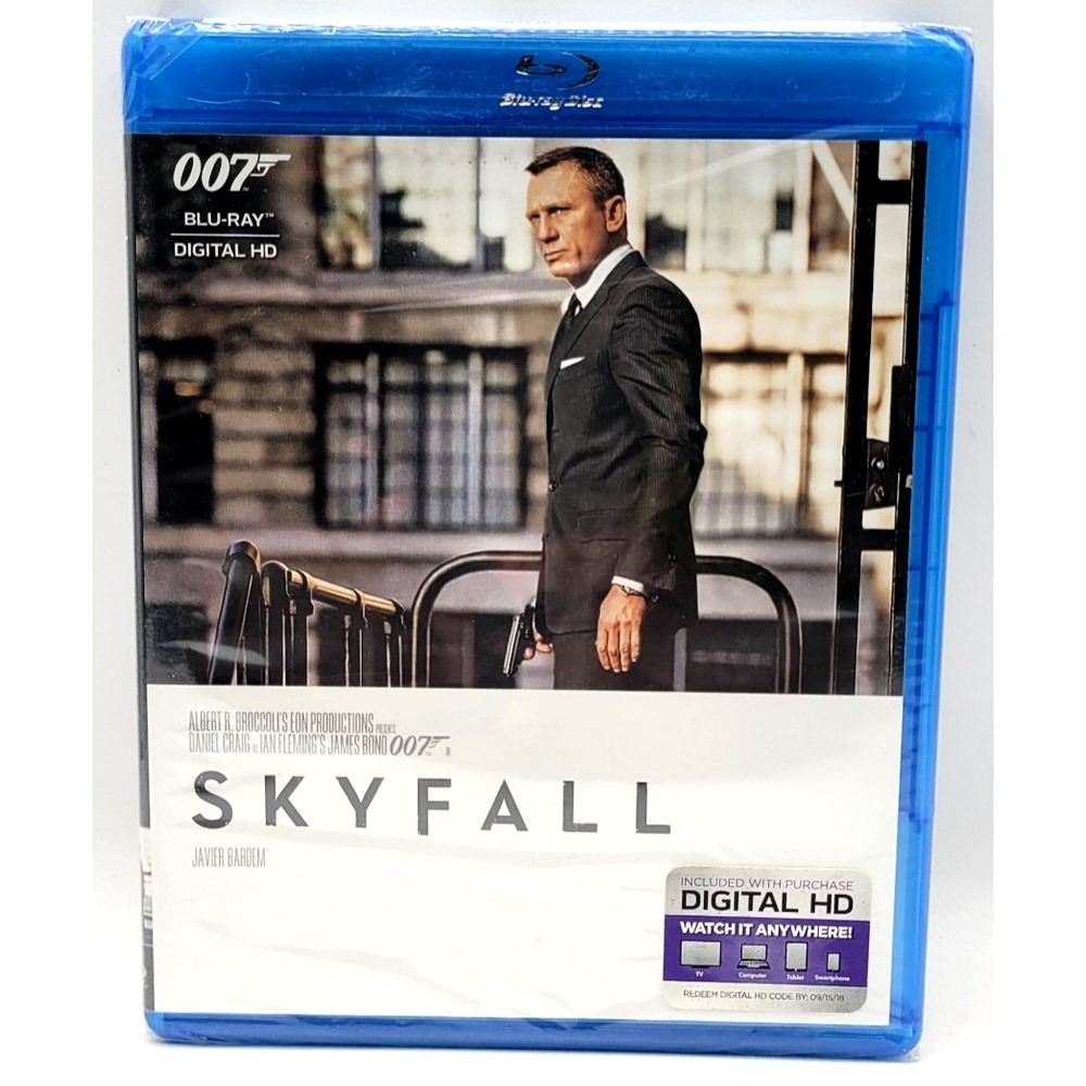 Skyfall (Blu-ray, 2012) 007 JAMES‎ BOND DANIEL CRAIG FACTORY SEALED NEW